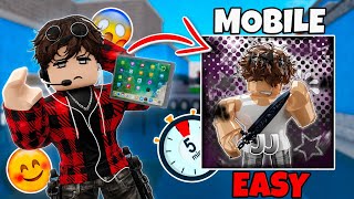 HOW to make GLOSY ROBLOX GFX on MOBILE🔥❤(2026)