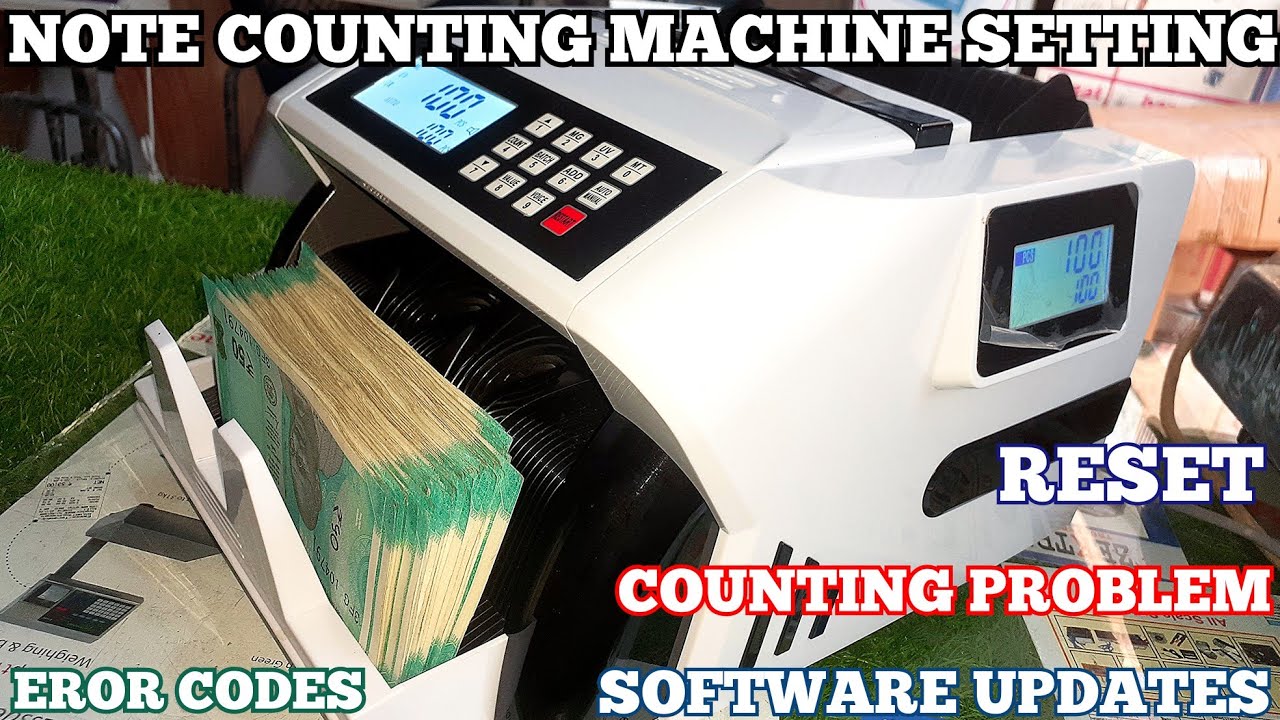 Note Counting Machine Calibration Process - YouTube