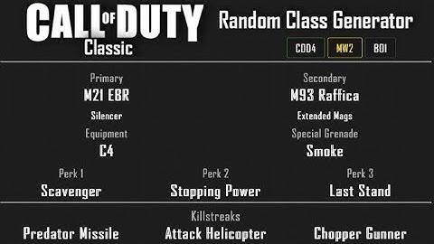 MW2 - Invasion Team Deathmatch (16-2) Random Class Generator #74 [2020]