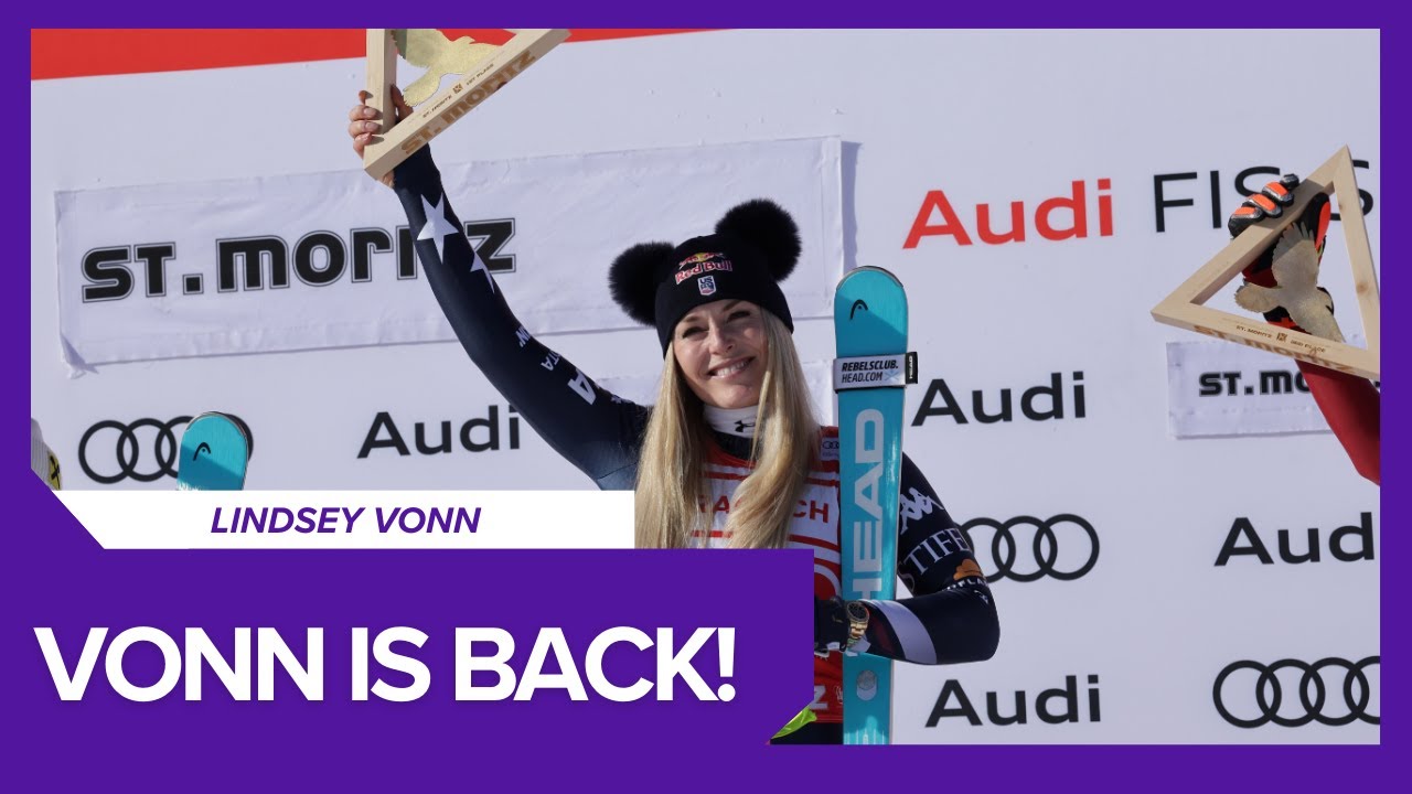 Lindsey Vonn Returns to Olympics at 41 | Downhill Comeback at Milan Cortina 2026