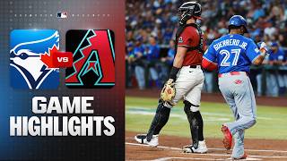 Blue Jays Vs. D-Backs Game Highlights 41926 Mlb Highlights