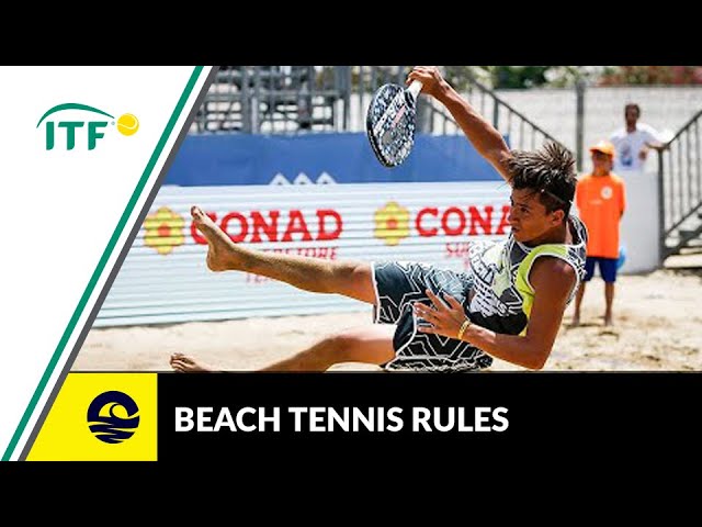 Beach Tennis Rule No. 12  Tennis rules, Beach tennis, Tie break