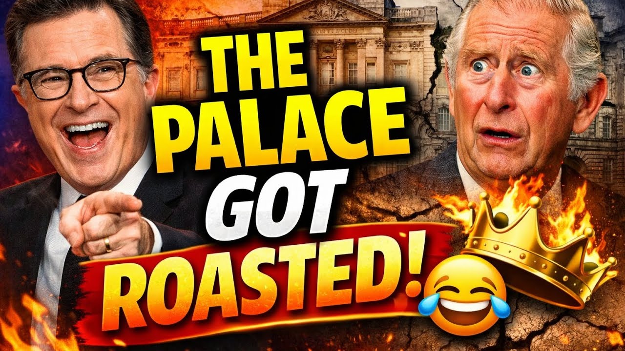 “Stephen Colbert Roasted the Royal Family So Hard Harry & Meghan Didn’t Even Blink 😂🍿”