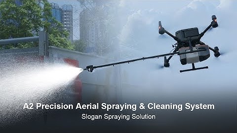 AeroClean A2: Precision Aerial Spraying for DJI Matrice 300/350 RTK | 3D No Blind Spots Coverage