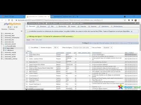 Formation PHP/MySQL Episode 16 : les fonctions en SQL