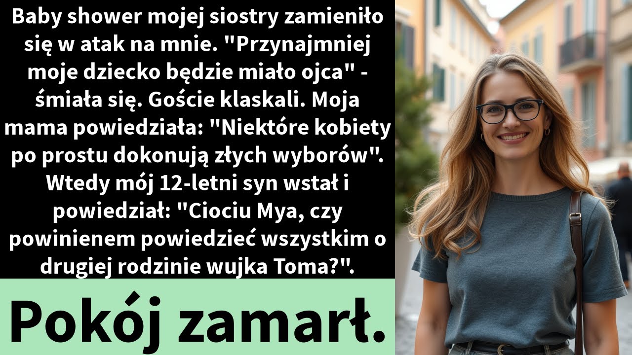 Baby shower mojej siostry zamieniło się w atak na mnie. 