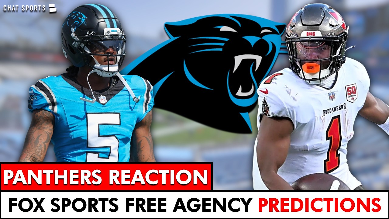 Carolina Panthers Free Agency PREDICTIONS From Fox Sports Ft. Rachaad White & Rico Dowdle