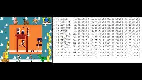 Toy Story Super Game Boy Programming and Understanding Basic Commands Showcasing
