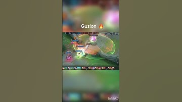 MLBB l Gusion is on fire 🔥 #mobilelegends #mlbb #gusion