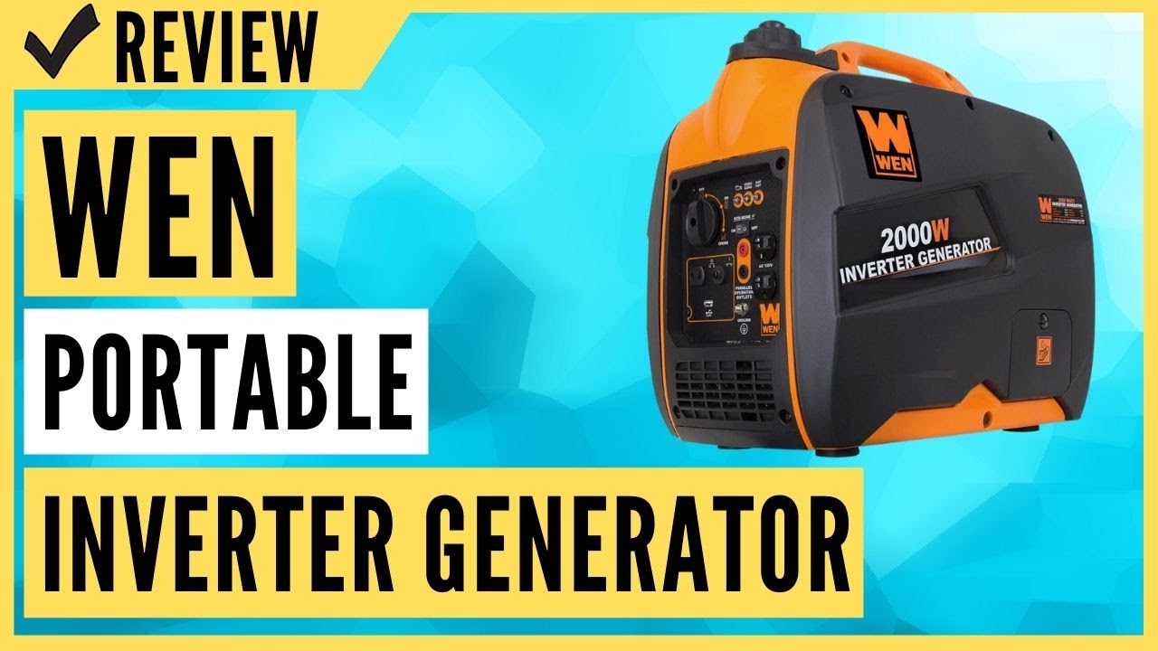 WEN 56200i 2000-Watt Gas Powered Portable Inverter Generator Review