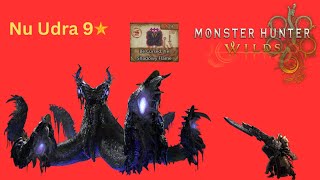 Monster Hunter Wilds Gunlance Nu Udra 9 star