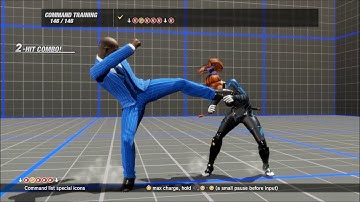Dead or Alive 6 - Zack Move List (Command Training / Secret Moves)