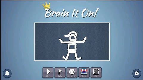 Brain It On! - Physics Puzzles gameplay #viral #trending #gaming