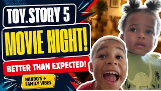 Toy Story 5 Family Movie Night 🍿 Nando’s & Friday Family Vibes!