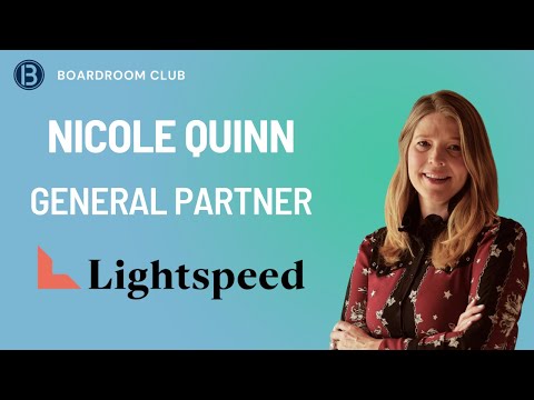 Innovation Conference: Nicole Quinn, General Partner at Lightspeed