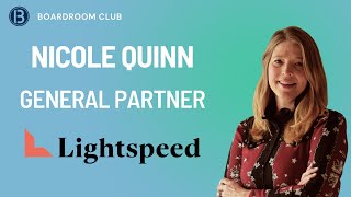 Innovation Conference: Nicole Quinn, General Partner at Lightspeed