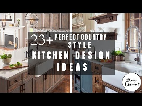 Video: Rustic-style kitchens are on the rise