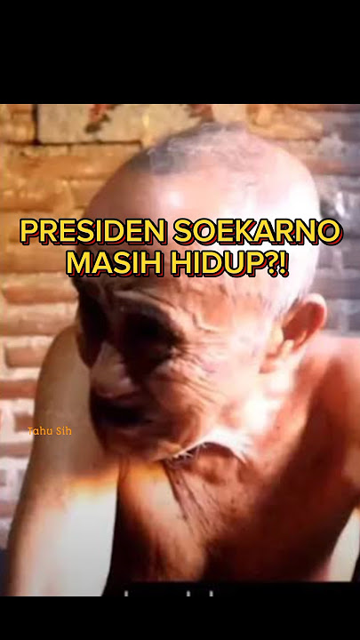 Benarkah Presiden Soekarno Masih Hidup? Begini Faktanya! #shorts
