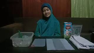 Projek sains tahun 5 ( cara-cara membuat aiskrim segera )