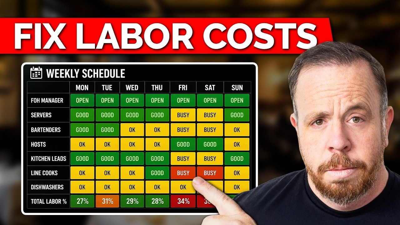 How to Fix Your Restaurant Labor Costs (in ONE DAY)
