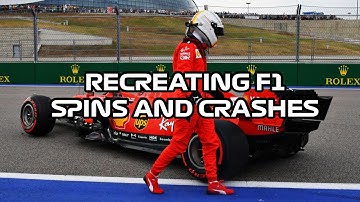 Recreating F1 2020 Spins & Crashes