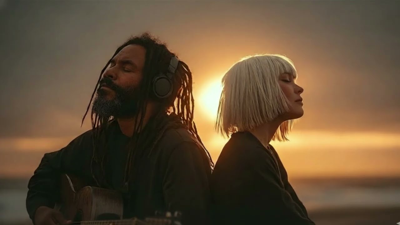 Sia ft. Damian Marley - I’m Addicted to You | Soulful Pop Reggae Remix (AI Music Cinematic)