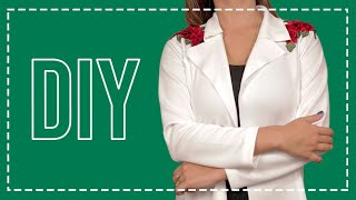 JALECO/BLAZER BRANCO - NOVO E LINDO EM 2 MINUTOS