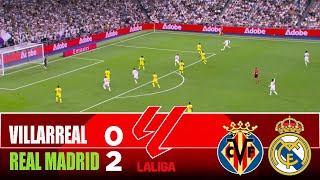 Villarreal Vs Real Madrid 0-2 2026 Laliga Match Highlights