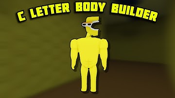 UPDATE - How To Find C LETTER BODY BUILDER in Find The Backrooms Morphs