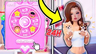 I OWNED Dress To Impress for 24 HOURS..