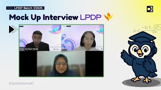 Simulasi Wawancara LPDP Tahap 1/2025 by Dapatify – (Dokter Spesialis Bedah Mulut dan Maksilofasial) Simulasi Wawancara LPDP Tahap 1/2025 by Dapatify – (Dokter Spesialis Bedah Mulut dan Maksilofasial)
