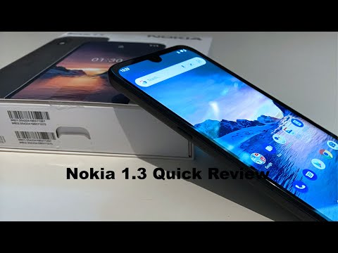 Nokia 1.3 Quick Review