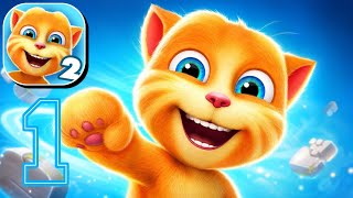 Talking Ginger - Gameplay Walkthrough Part 1 - ALL MINI GAMES & INTERACTIONS (iOS, Android)
