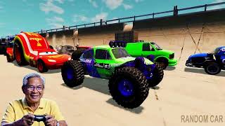 Random Car - Epic Car Jumps &amp; Crashes #14 - BeamNG.Drive