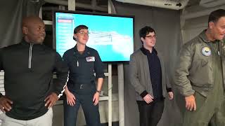 USS Abraham Lincoln hosts MRTS 3D