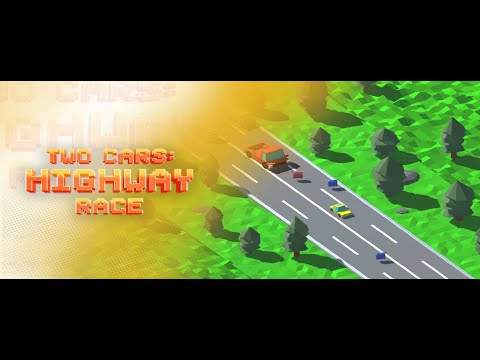 twee auto's: Highway Race
