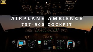 AIRPLANE AMBIENCE | MSFS 2020 | BROWN NOISE | SLEEP STUDY MEDITATION |  BOEING 787900