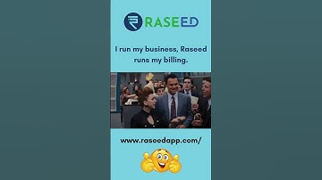 I run my business, Raseed runs my billing. #raseedapp #shorts #meme #funny #memes #moj #business