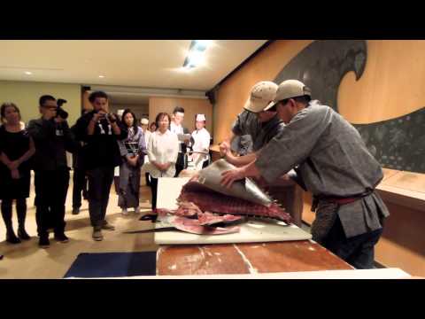 Kaitai Maguro - Tuna Cutting