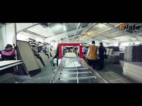 Filato автоматическая линия по производству мебели | Презентация оборудования на выставке