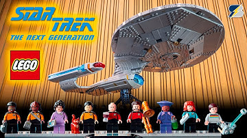 LEGO Star Trek TNG Enterprise-D (10356) - Seen in Person + Full Detailed Preview!