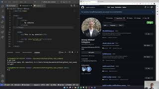 From HTML to GitHub Pages *SIMPLE WALKTHROUGH*