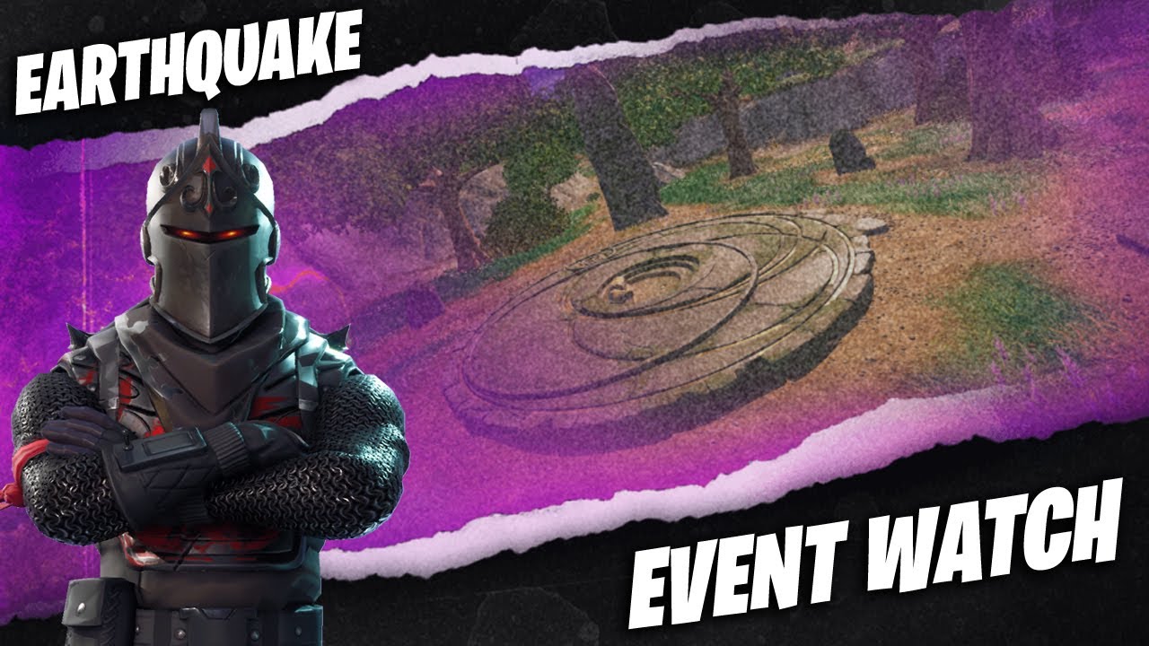 FORTNITE EARTHQUAKE or ODM Glitch ??? Screen Shaking LIVE In Game