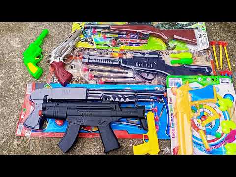 Unboxing Mainan Perang..Senapang.Pistol Besar Dan Pistol Kecil.