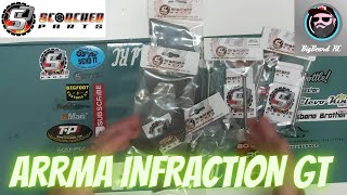 Arrma Infraction GT Build Part 2 Scorched RC