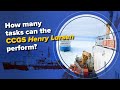 CCGS Henry Larsen's Winter Escort Capabilities 🚢