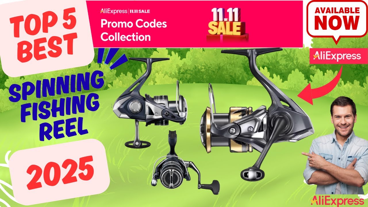 Top 5 Best Spinning Fishing Reel of 2025 On AliExpress - YouTube