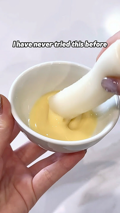 Tteokbokki with condensed milk??? #shorts