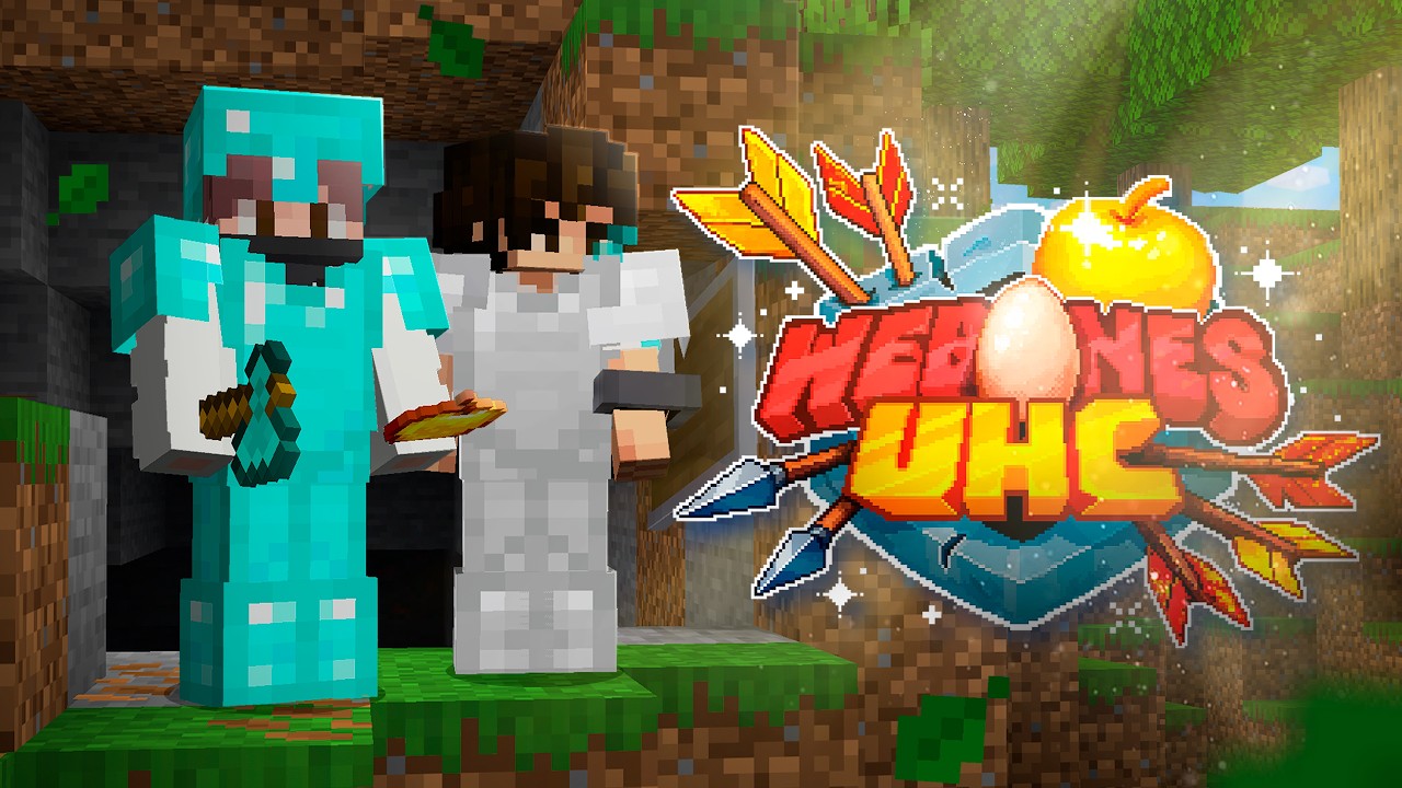HICE un UHC con mis AMIGOS en MINECRAFT