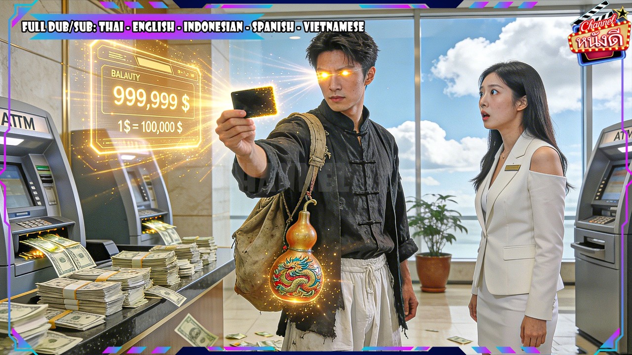 ขอทานเข้าธนาคารถอนเงินถูกดูถูก แต่มีระบบเทพเจ้าโชคลาภ ถอนเงินทั้งธนาคาร